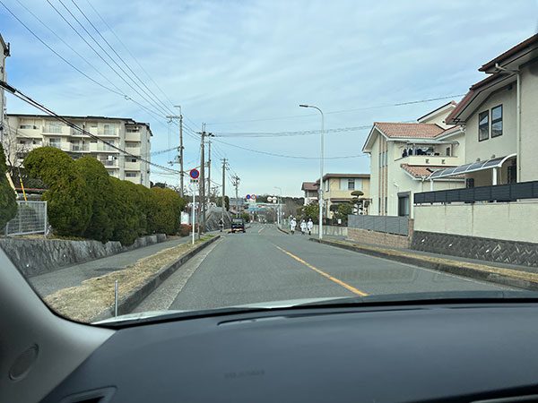 本免教習（生活道路での運転）